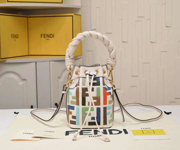 Fendi Mini Mon Tresor Bucket Bag Multicolor