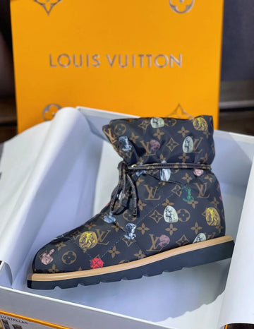 Louis Vuitton Monogram Nylon Snow Boots