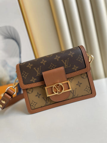 Louis Vuitton Mini Dauphine Monogram Bag For Women