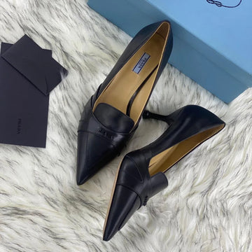Prada Leather Pumps Heels For Women