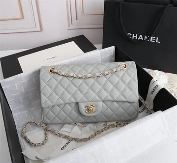 Chanel Classic Flap Bag 25 Gray