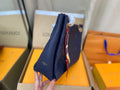 SURENE MM 36CM BLUE MONOGRAM GRAINED CALFSKIN