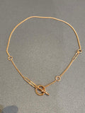 ECHAPPEE PINK GOLD NECKLACE