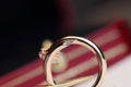 JUSTE RING 2.65MM PINK GOLD DIAMOND