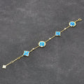 STAR AND SUN TURQUOISE 4 MOTIFS 3 DIAMONDS