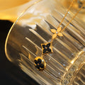 STAR AND SUN ONYX PINK GOLD NECKLACE