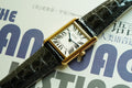 TANK MUST DE SOLO 30MM GOLD CASE LEATHER STRAP
