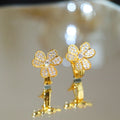 FRIVOLE FLOWER DIAMOND EARRINGS