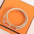 TOULIS DOUBLE TOUR PINK GOLD BRACELET