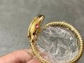 SERPENTI SPIGA GOLD DIAMOND BEZEL WHITE DIAL