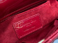 SMALL LADY D-JOY 22 RED PATENT CALFSKIN