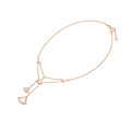 DREAM DOUBLE CHAIN PINK GOLD NECKLACE