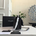 SUNSET 22 HANDBAG IN BLACK CALFSKIN