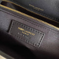 KATE TASSEL 26 BLACK LAMBSKIN BAG