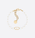 THE CD LETTER SIMPLE PEARL BRACELET
