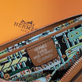 HM Zipper Wallet 20 Tan Epsom