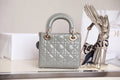 LADY 17 IN GRAY WITH CANNAGE PATTERN