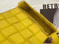SMALL CASSETTE 23 IN CANARY YELLOW CALFSKIN