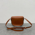 FOLCO CUIR TRIOMPHE 18 IN RED BROWN CALFSKIN