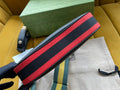 GG ATTACHE 23 SMALL SHOULDER BAG BLACK CALFSKIN
