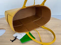 SMALL ARCO TOTE 30 IN TULIP TREE YELLOW LAMBSKIN