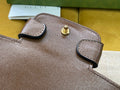 GG HORSEBIT 1955 SMALL 29 BAG BEIGE CANVAS AND LIGHT BROWN CALFSKIN
