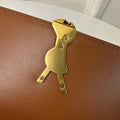 SOLFERINO 23 SATCHEL IN BOX CINNAMON BROWN CALFSKIN