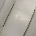 SMALL ARCO TOTE 30 IN WHITE SOFT LAMBSKIN
