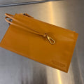 SMALL ARCO TOTE 30 IN PIZAZZ ORANGE SOFT LAMBSKIN