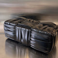 SMALL ARCO TOTE 30 IN BLACK SOFT LAMBSKIN