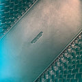 SMALL CABAT 32 IN KAITOKE GREEN LAMBSKIN