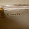 Flap Bag 20cm Gold Lambskin Gold Hardware