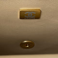 Flap Bag 24cm Gold Lambskin Gold Hardware