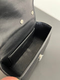 FENDI MINI FIRST SIGHT 13 BAG IN BLACK CALFSKIN WITH SILVER HARDWARE