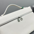 Extra Pocket L27 White Cowhide Shw