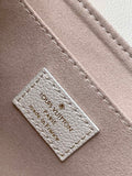 FAVORITE BAG 24 IN BEIGE MIX PINK MONOGRAM SOFT GRAINED COWHIDE