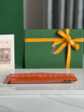 INSERT LOUISE 21 IN RED ORANGE GOYARDINE CANVAS