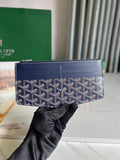 INSERT LOUISE 21 IN GUNPOWDER BLUE GOYARDINE CANVAS