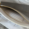 FLIP FLAP 23 BAG IN WHITE LAMBSKIN