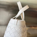 FLIP FLAP 23 BAG IN WHITE LAMBSKIN