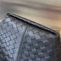 FLIP FLAP 23 BAG IN BLACK LAMBSKIN