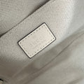 SMALL BLONDIE OVAL SHOULDER BAG 20 IN OFF WHITE CALFSKIN