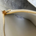 SMALL ANDIAMO 29 IN WHITE LAMBSKIN