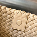 SMALL CLICKER 27 BEIGE LAMBSKIN