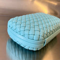 KNOT 20 IN BLUE PASTEL LAMBSKIN