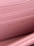 LADY 21 CHAIN BAG IN HOT PINK LAMBSKIN