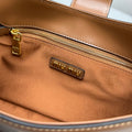 HOBO 28 CITY SHOUDER BAG IN CINNAMON BROWN CALFSKIN