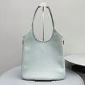 HOBO 40 TOTE IN LIGHT BLUE CALFSKIN