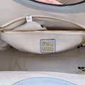 SMALL TOTE BAG 22 IN CHROME GRAY CALFSKIN