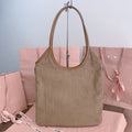IVY TOTE BAG 40 IN LIGHT BROWN CORDUROY